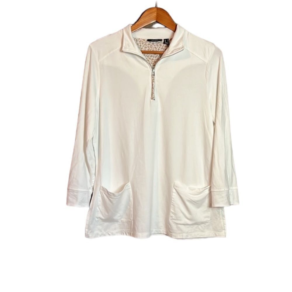 3 for $30! Susan graver weekend 1/4 zip sweater